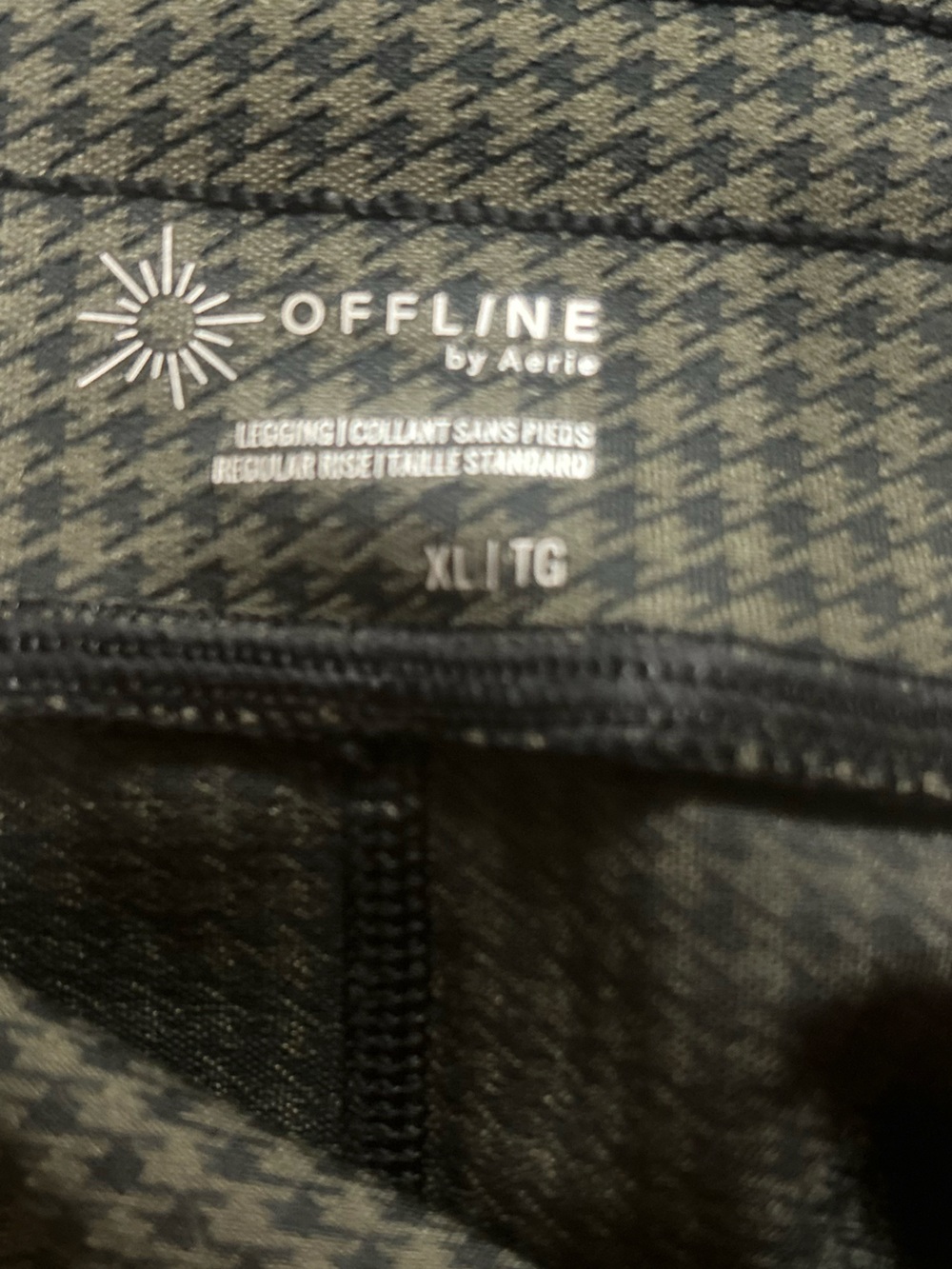 Aerie Mini Houndstooth Leggings - Picture 9 of 10